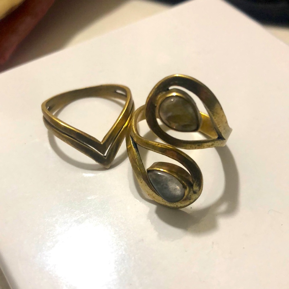 2 Piece Ring Set